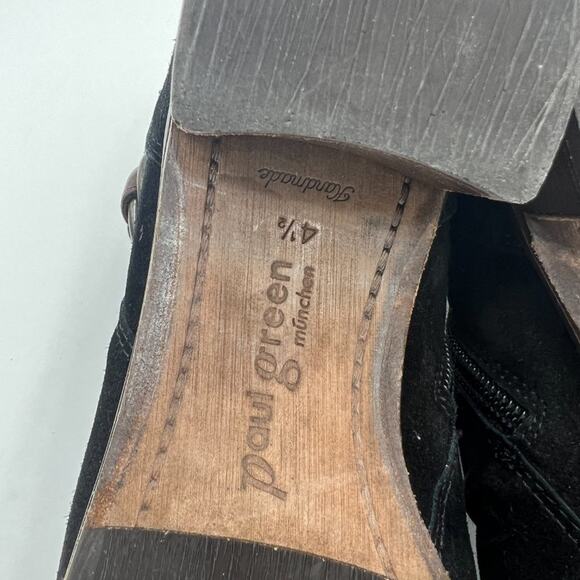 Paul Green ‘Newbury’ Distressed Two-Toned Ankle Boot US Size 7 - Picture 8 of 10